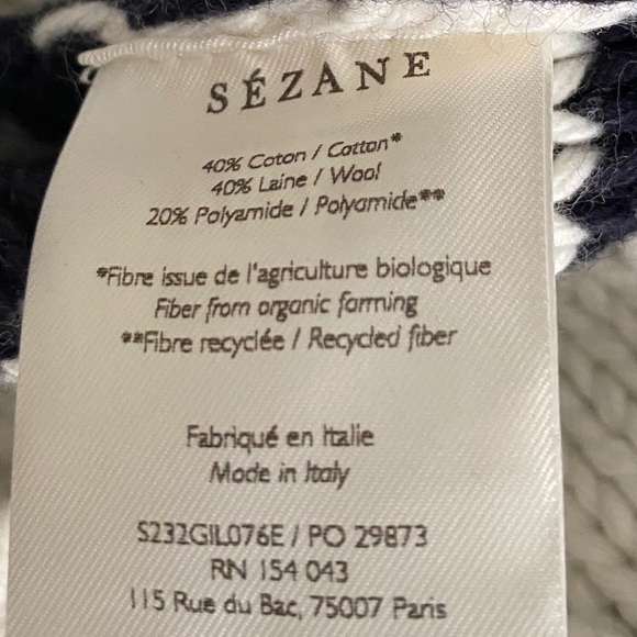 Sezane Cardigan SEAN BNWT (S) - Picture 7 of 9